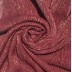 Designer Crinkled Cotton Mesh Sparkling  Women's Stole - Maroon